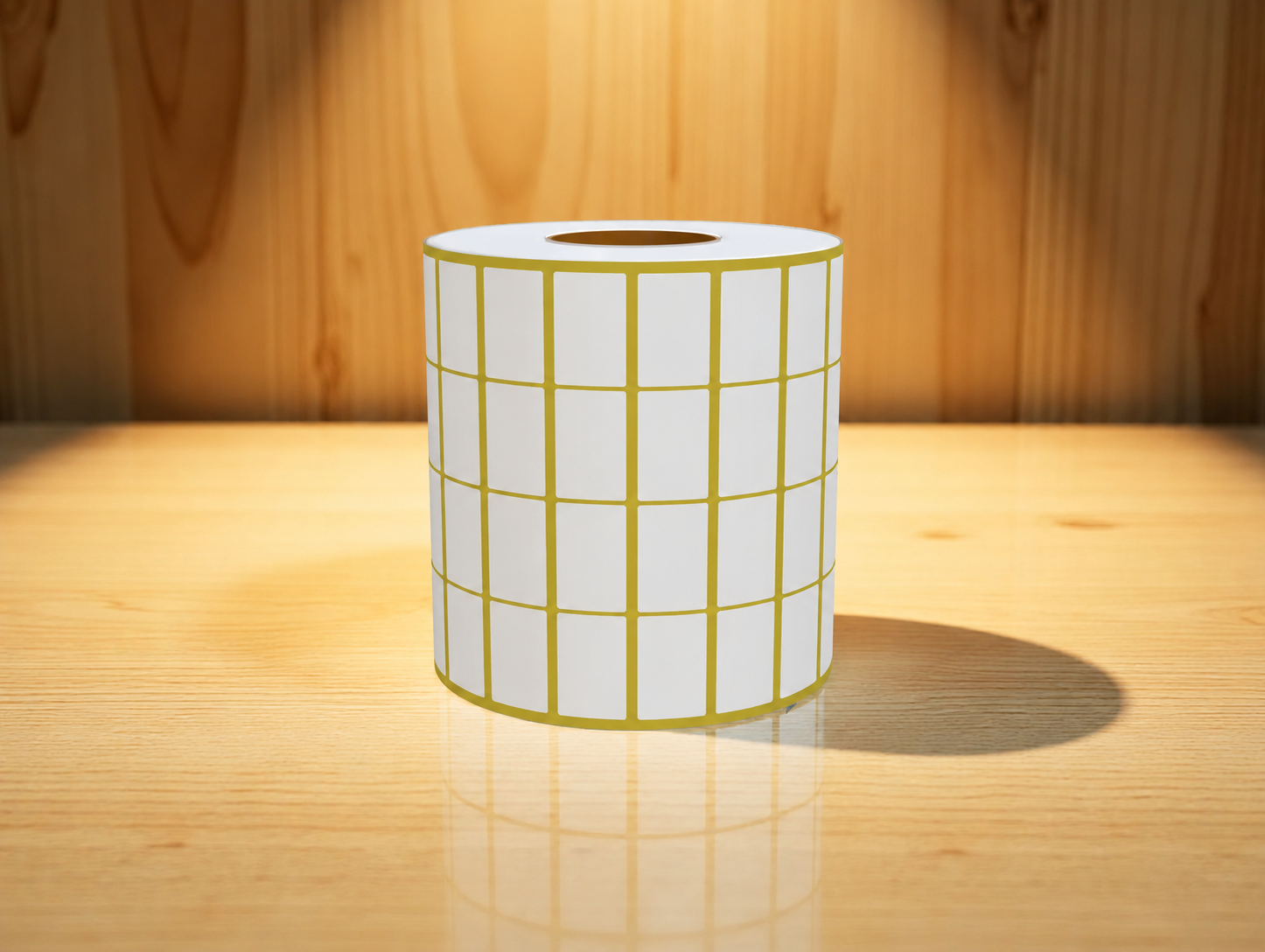 25x14 mm Chromo Barcode Label Sticker 