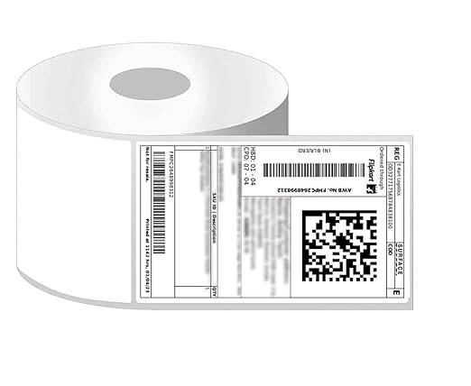 75x125 mm Barcode Label Stickers Direct Thermal (DT)