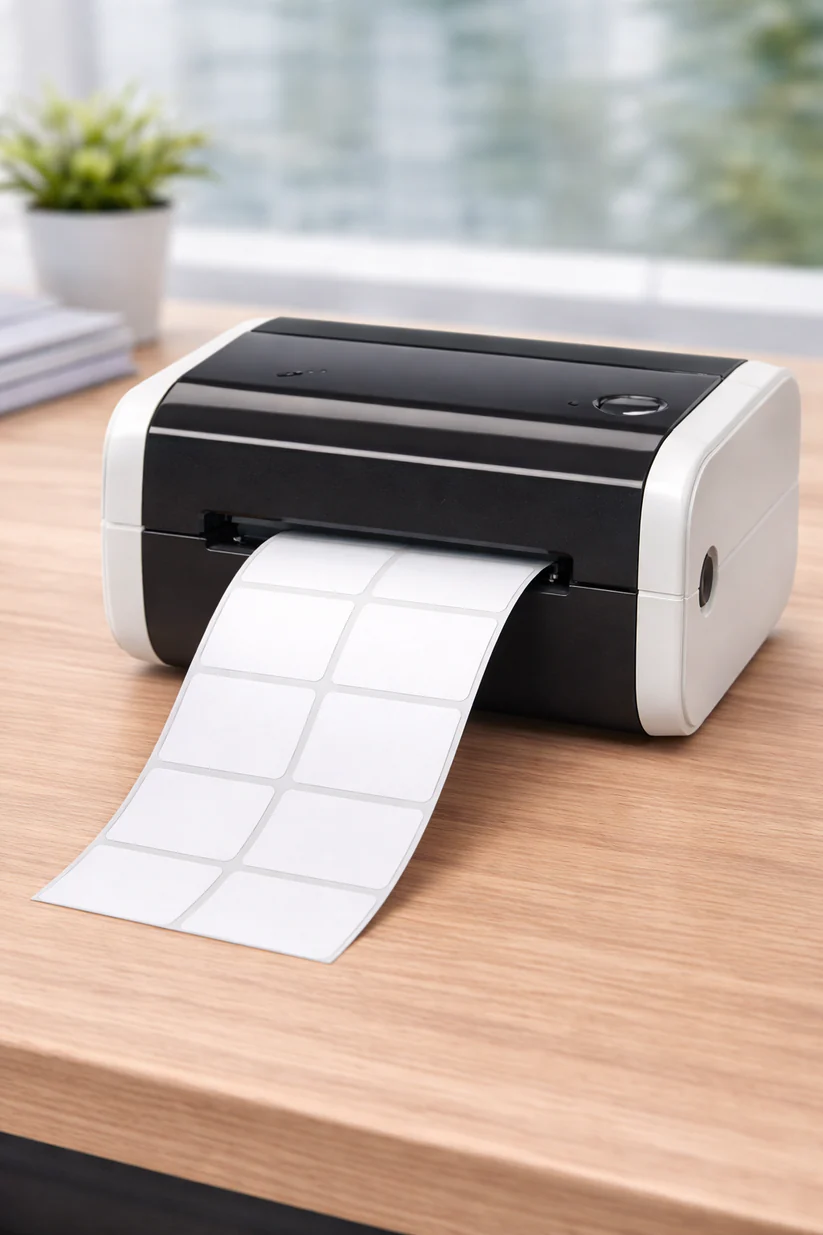 50x38 mm Barcode Label Stickers image 4